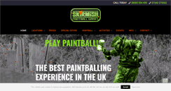 Desktop Screenshot of paintballuk.com